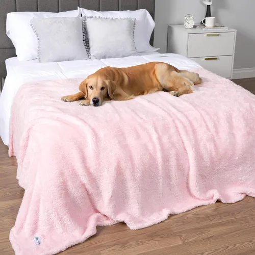Vista 31 de PetAmi Manta de felpa suave para perros y gatos, pequeña de 24 x 32