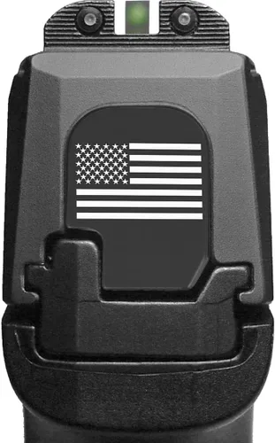 Vista 2 de NDZ Performance Tapa deslizante Placa trasera para Sig P365 P365X P365 XL P365 X Macro P365 Fusible 0.354 in .380 Grabado con Láser Aluminio en Negro