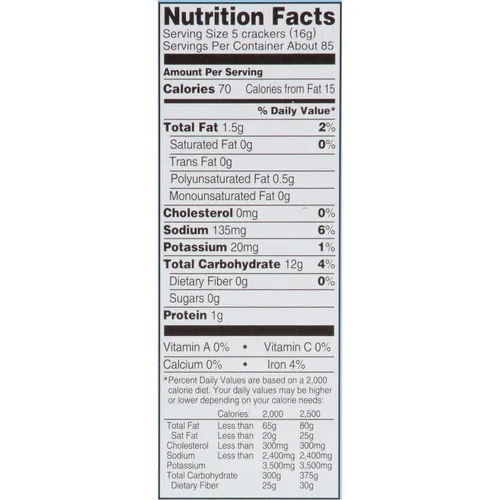 Vista 2 de Nabisco Wheat Thins Original Crackers - 20 oz. - 2