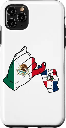 Vista 11 de iPhone 15 Parent and child Mexico and Dominican Republic family Case