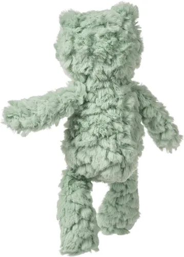 Vista 4 de Mary Meyer Masilla de peluche para cuarto de bebé, juguete suave, 11 pulgadas, rana verde menta
