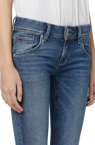 Vista 4 de HUDSON Jeans Beth Baby Bootcut para mujer con bolsillos traseros con solapa