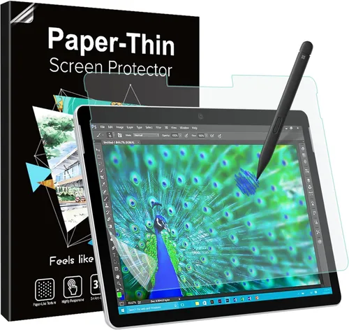 Vista 3 de TiMOVO 1 paquete de 1 pantalla magnética Protecor para Microsoft Surface Pro 11 2024, Surface Pro 10 / Pro 9 / Pro 8 / Pro X 13 pulgadas, película