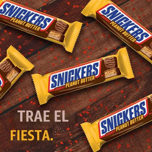 Vista 6 de Snickers Barra cuadrada de mantequilla de maní 1.78 oz