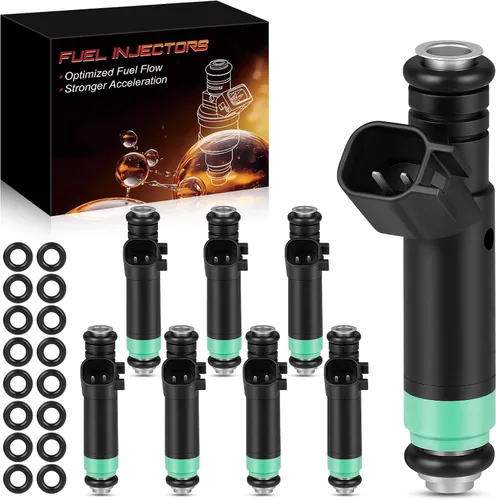 Vista 10 de FJ460 4.2L V6 Inyectores de combustible Compatibles con: Ford F150 1999-2003 F150 Heritage 2004, E150 2002-2003, E150 Eonoline/E150 Econoline Club