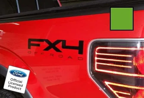 Vista 12 de FX4 Offroad Calcomanías para Ford F150 Negro (2009,2010,2011) - CB [Juego de 2]