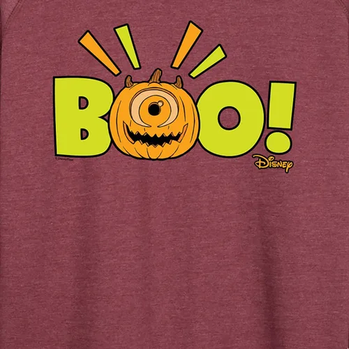 Vista 3 de Disney Monsters Inc - Mike Wazowski Jack O' Lantern - Sudadera ligera de rizo francés para mujer
