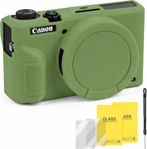 Vista 12 de Funda de silicona para cámara Canon PowerShot G7X Mark III (negro)