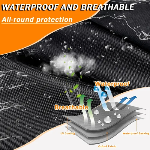 Vista 2 de Fundas UTV resistentes para CFMoto UForce 800 2014-2020, protección Oxford 210D para todo tipo de clima, cubierta lateral a lado, resistente al