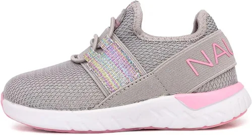 Vista 2 de Nautica Tenis deportivos para niños, tenis ligeros para correr y correr para niños y niñas, niños pequeños y grandes