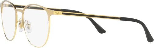 Vista 3 de Ray-Ban RX6375f - Marco redondo para lentes graduados de puente bajo