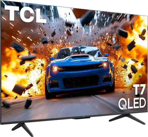 Vista 13 de TCL 55 Pulgadas Clase Serie T7 4K QLED HDR 55T7, Modelo 2025 Smart Google TV de 120HZ Frecuencia de Actualización, Alta Brillo, Dolby Atmos