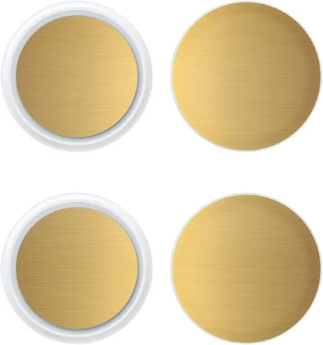 Vista 73 de SopiGuard Adhesivo para Apple AirTag Precision de borde a borde para panel trasero (negro cepillado)