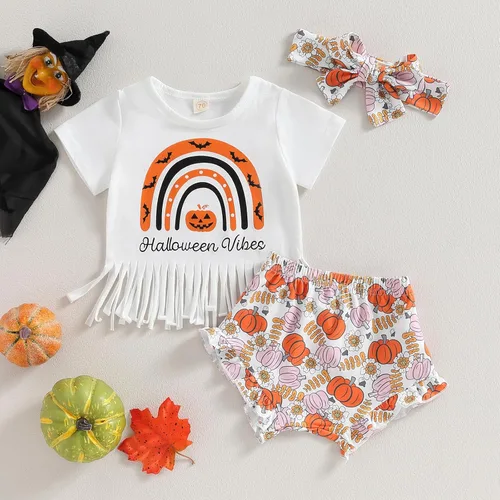 Vista 40 de Conjunto de camiseta y pantalones cortos para bebé niña del 4 de julio, camiseta y pantalones cortos para el Día de los Caídos