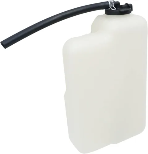 Vista 5 de CarPartsDepot Tanque de recuperación de refrigerante del motor Depósito de expansión Depósito de botella con tapa y manguera de plástico compatible