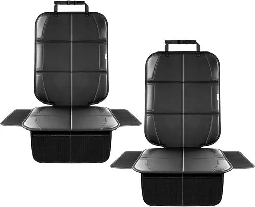 Vista 8 de Meolsaek Protector de asiento de automóvil para asiento de automóvil infantil, funda de asiento de automóvil impermeable 600D, tela acolchada más 1