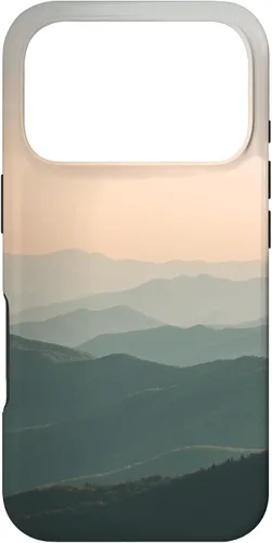 Vista 30 de Great Smoky Mountains - Funda para iPhone 16, diseño de montaña