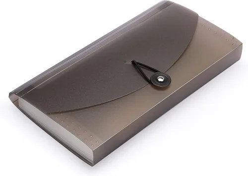 Vista 10 de BTSKY Carpeta de Archivos Expansible - 13 Bolsillos Carpeta de Archivo Acordeón Pequeña Carpeta Expandible Soporte para Tarjetas y Boletos Carpeta