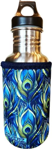 Vista 49 de Funda de neopreno para botella de agua Koverz, funda de neopreno, se ajusta a botellas de agua de 24-30 oz, lavable y reutilizable, tamaño grande