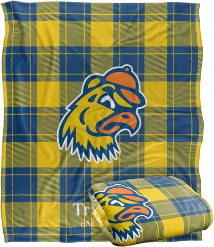 Vista 110 de LOGOVISION St John's University Campus Plaid Spirit Silky Touch Manta súper suave 36 x 58 pulgadas