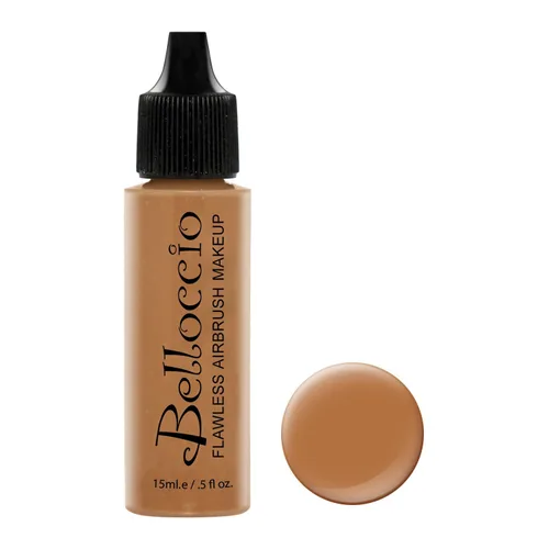 Vista 8 de Base de maquillaje aerógrafo, 1/2 botella Belloccio's, cosméticos profesionales, Alabaster