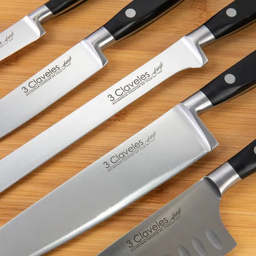 Vista 4 de 3 Claveles knife, black, 20 cm - 8 inch