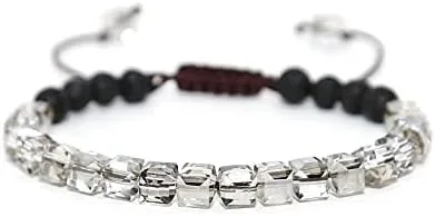 Vista 2 de LIAGZA Anxiety Stress Healing Crystal Rose Quartz Bead Bracelet Healing Crystals Stone Jewelry Beaded Charm Fashion Strand Bracelets Anti Depression