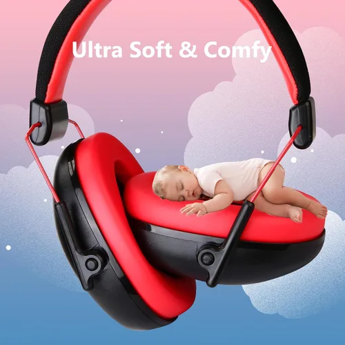 Vista 7 de ProCase Auriculares con Cancelación de Ruido para Niños, Protección Auditiva para Niños Monster Jam Truck, Protección Auditiva contra Fuegos