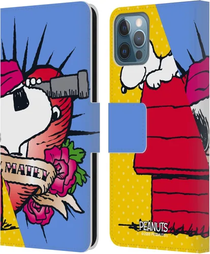 Vista 66 de Head Case Designs Peanuts Charlie & Woodstock Nap Halfs and Laughs - Funda de piel tipo cartera con licencia oficial compatible con Apple iPhone 11