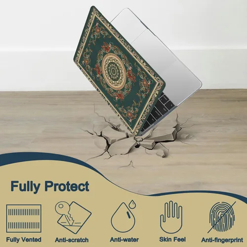 Vista 149 de Funda compatible con MacBook Air de 11 pulgadas 2015-2010 A1465 A1370, diseño impreso de plástico para laptop, carcasa protectora Air de 11.6