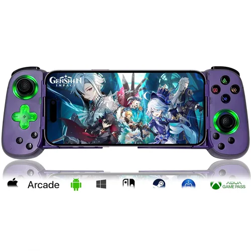 Vista 20 de arVin Wireless Controller for iPhone/iPad/iOS/Android/Tablet/PC/Switch, Phone Game Controller Joystick for Xbox Cloud Gaming/PS Remote Play/Steam