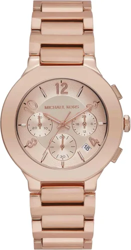 Vista 8 de Michael Kors Gramercy - Reloj de pulsera cronógrafo de acero inoxidable para mujer