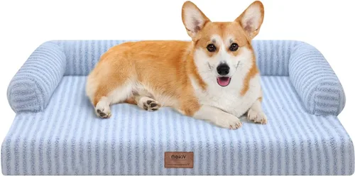 Vista 63 de Cama pequeña para perros y sofá para gatos, camas ortopédicas impermeables para perros pequeños, cama para gatos, sofá para mascotas cómodo