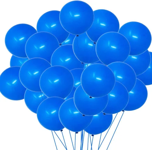 Vista 5 de Allgala 200 globos de látex de grado helio de 5 pulgadas, color negro, BL52202