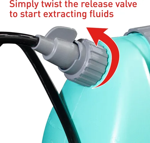 Vista 3 de Sistema de cambio de aceite para motor de tamaño grande LiquiVac, de Air Power America, L