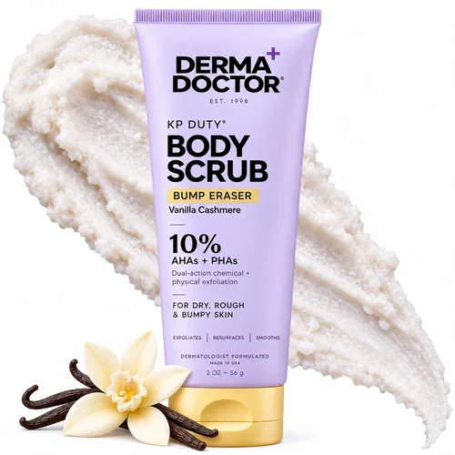 Vista 23 de DERMAdoctor KP Bump Eraser Body Scrub, 10% AHAs + PHAs, Rough & Bumpy Skin