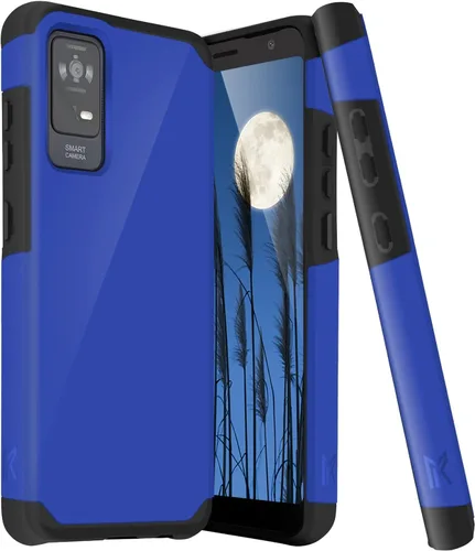 Vista 7 de TJS - Funda para teléfono compatible con TCL ION X, V, 40 Z, color negro