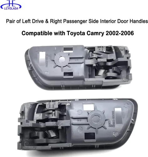 Vista 2 de Manija interior de puerta delantera o trasera lado izquierdo del conductor y derecho del pasajero para Toyota Camry 2002-2006, reemplaza#
