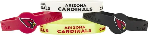Vista 13 de Pulseras de silicona de la NFL, paquete de 4