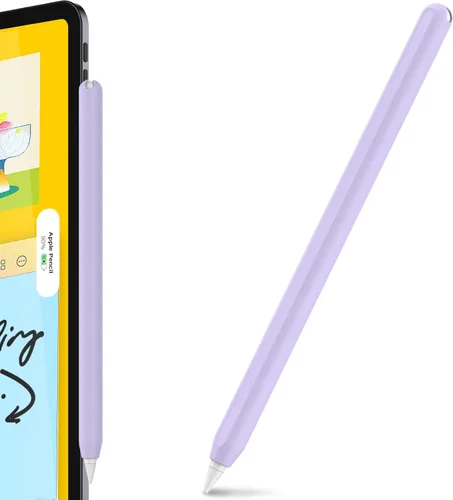 Vista 12 de AHASTYLE Funda Duotone para Apple Pencil de 2ª generación y Apple Pencil Pro (2024) Funda protectora ultra delgada de silicona compatible con carga