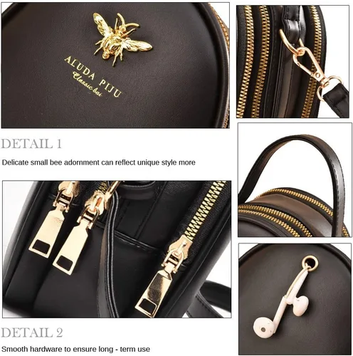 Vista 5 de Small Crossbody Bags Shoulder Bag for Women Stylish Ladies Messenger Bags Purse and Handbags Wallet
