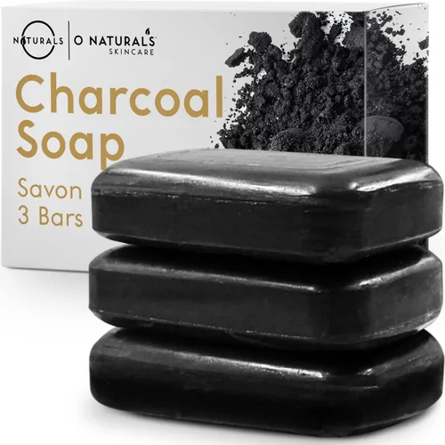 Vista 5 de O NATURALS Paquete de 3 barras de jabón orgánico de 4 onzas cada juego – 100% vegano proceso frío lavado corporal perfumado Premium esencial hecho a