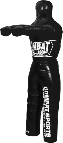 Vista 7 de Combat Sports Maniquí de agarre con patas – 15 a 63.5 kg de nailon, compañero de entrenamiento para MMA, Jiu-Jitsu, lucha libre, derribos