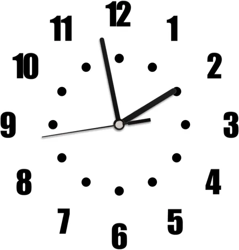 Vista 3 de Mecanismo de movimiento de reloj de eje largo, 0.91 pulgadas de longitud del eje: 0.57 pulgadas de longitud de rosca, funciona con pilas, piezas