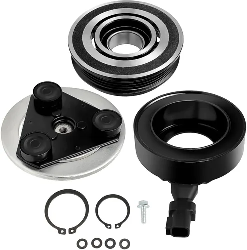 Vista 33 de SCITOO Embrague del compresor de CA para 2000-2006 apto para Audi TT para Volkswagen para Jetta 1.8L CO 1233JC