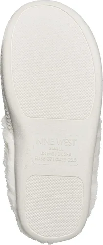 Vista 3 de Nine West Womens Cozy Warm Memory Foam Non Slip Indoor Outdoor Winter House Shoes