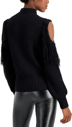 Vista 2 de I-N-C Womens Fringe Pullover Sweater