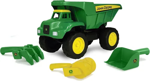 Vista 8 de John Deere Juguete de camión volquete Big Scoop con herramientas, para edades de 3 a 5 años