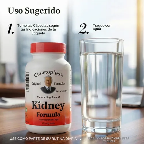 Vista 6 de Christopher's Original Formulas Fórmula de riñón - Fórmula de desintoxicación y reparación de limpieza renal - Mezcla de hierbas para apoyo renal