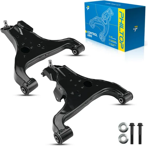 Vista 182 de PHILTOP 6 piezas de brazo de control delantero inferior con barra estabilizadora de rótula para Nissan Rogue 2014-2020 Rogue Sport 2017-2022 Qashqai